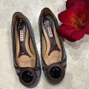 MARNI flat shoes, size 37